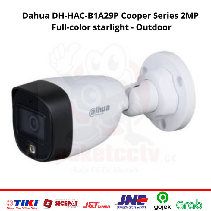 Dahua Dh Hac B A P Cooper Series Mp Full Color Starlight Outdoor