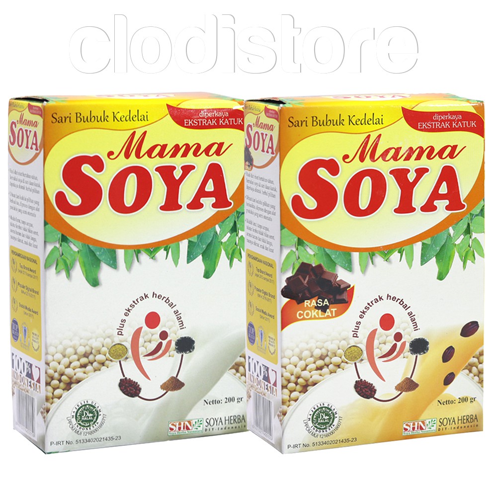 ORIGINAL! MAMA SOYA Busui Susu Kedelai Pelancar Asi Booster