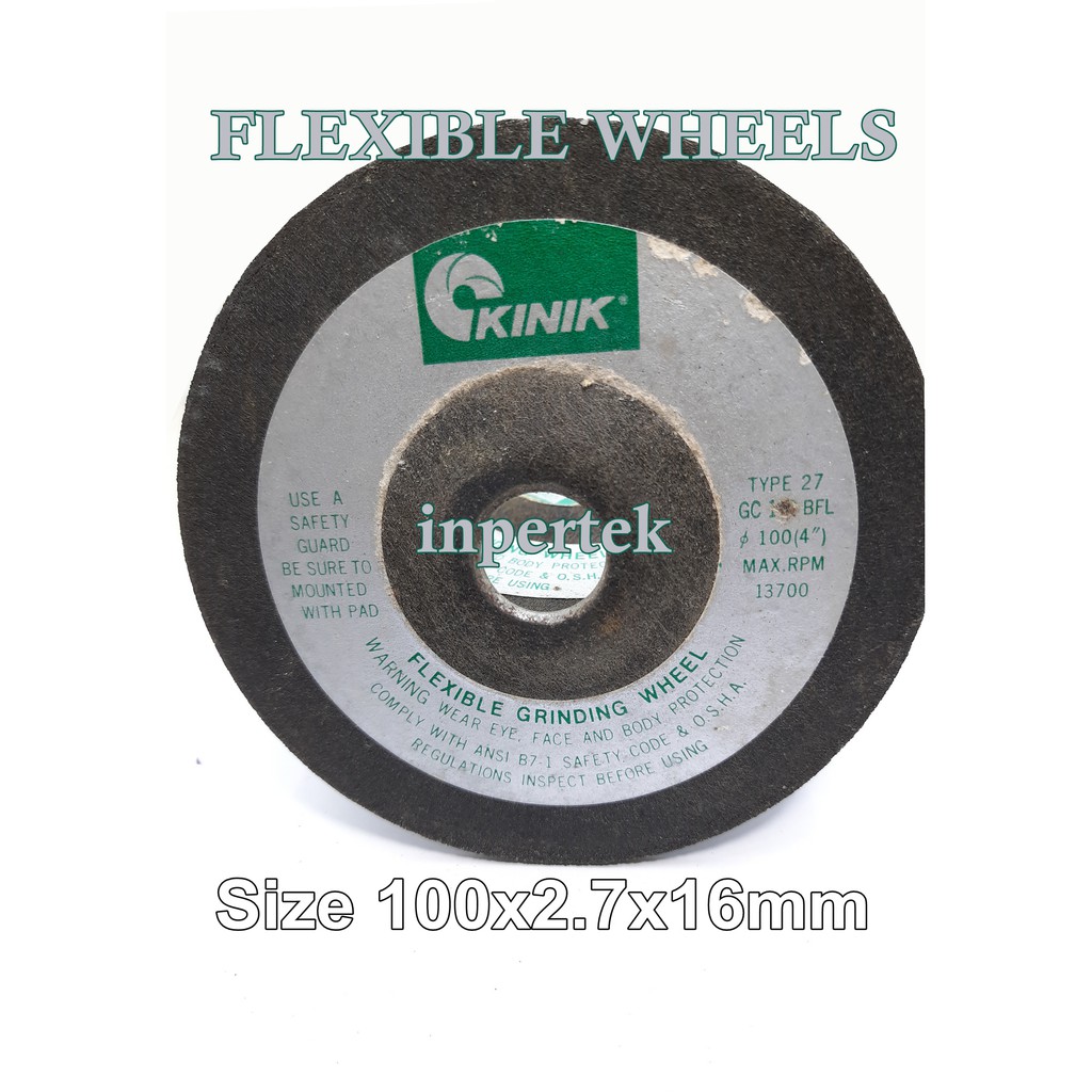Batu Gerinda 4 inch KINIK Cutting Wheel Mata Gerinda Potong 4\
