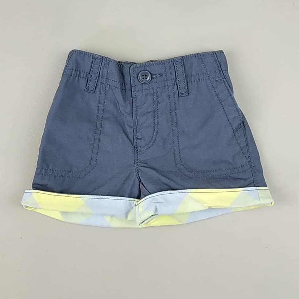  Celana  Pendek  Chino Baby GAP  Dark Grey Yellow Blue