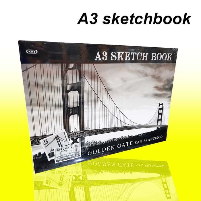 Kiky Sketch Book A3 50 Sheet