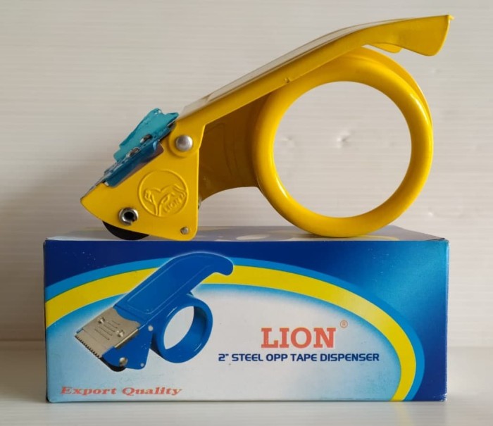 LION Tape Dispenser 2 Inch SDL02 Pemotong Lakban 2 Inch