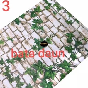  Wallpaper  dinding bata  3d  elegant ukuran 45cm 10m