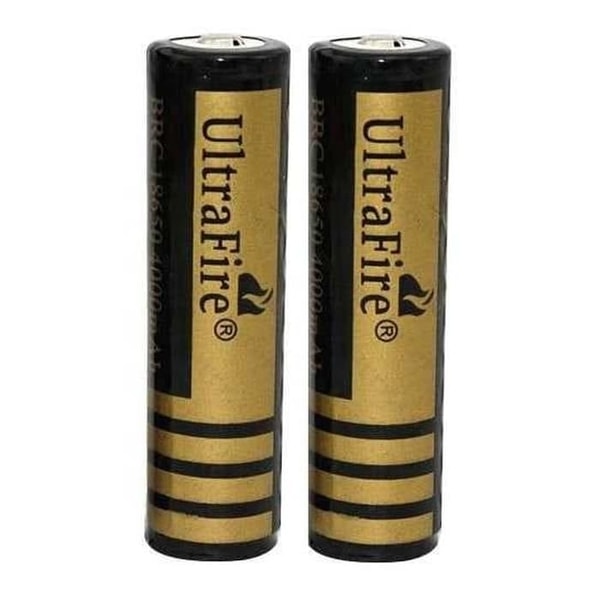  UltraFire  Baterai  18650 3 7V 6000mAh Button Top Batre 